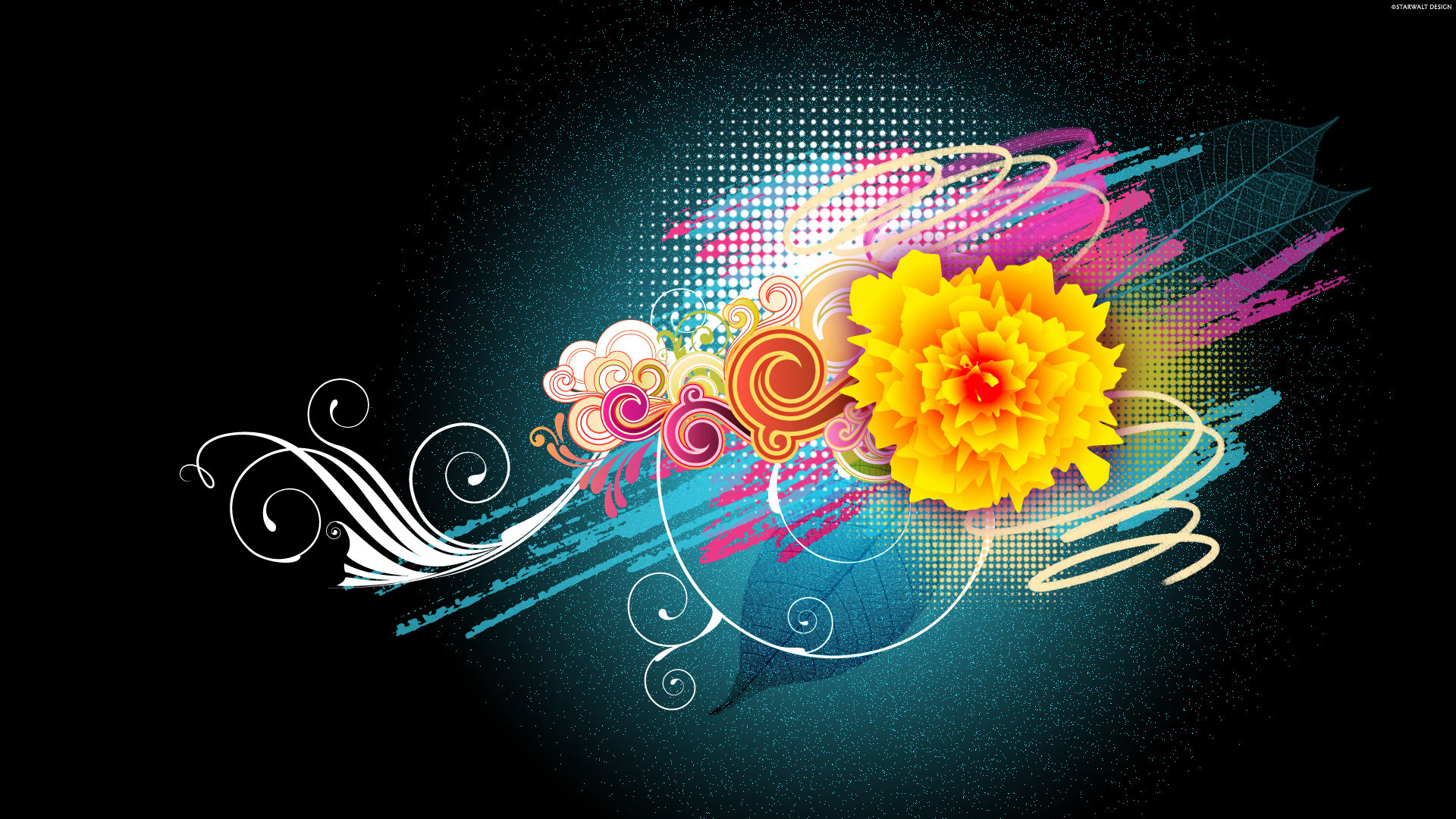 Flower Vector Designs 1080p603011893